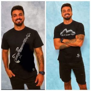 – Coleção: Camiseta Músicos – Colecionadores Discos.